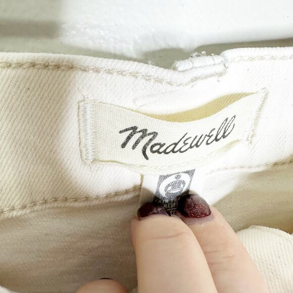 Madewell Womens 90' Straight Jeans High Rise Stretch Vintage Canvas Size 28 - Picture 6 of 9
